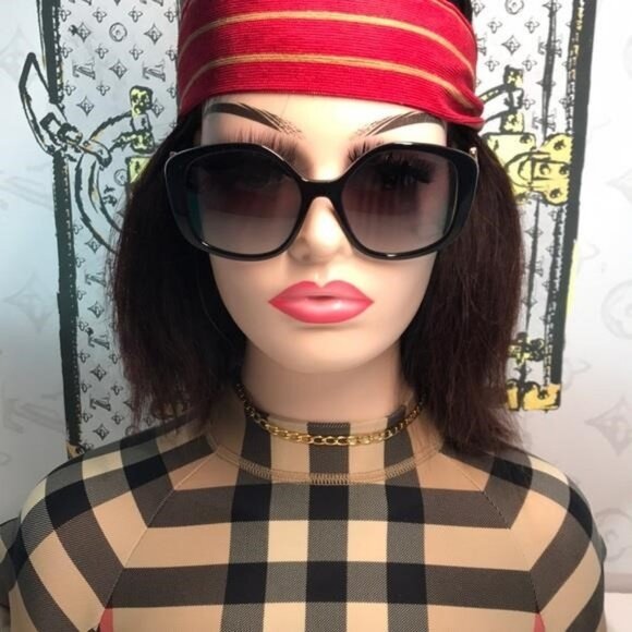 New Authentic Tiffany & Co. Sunglasses TF 4192 80013C Black/Grey Gradient Women - Picture 6 of 12